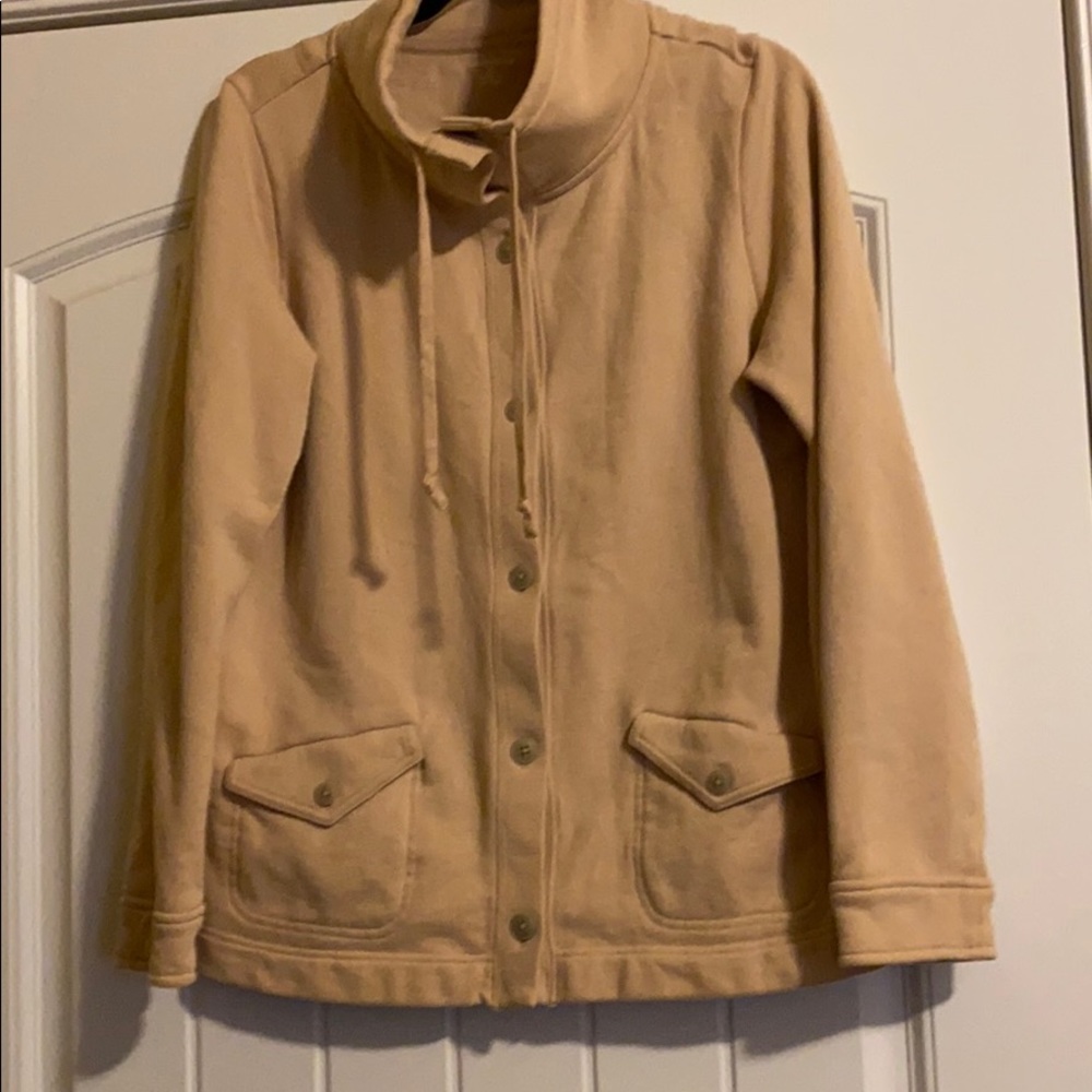 Lands’ End sweatshirt jacket